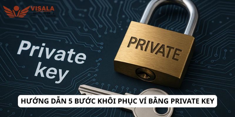 Hướng dẫn 5 bước khôi phục ví bằng private key