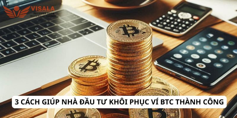 3 cách giúp nhà đầu tư khôi phục ví btc thành công