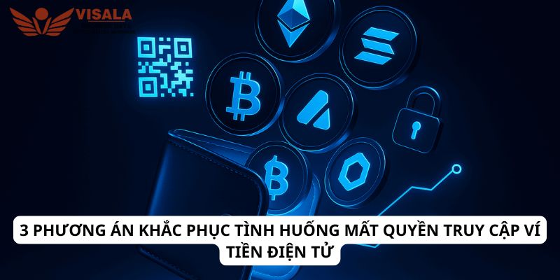 3 phương án khắc phục tình huống mất quyền truy cập ví tiền điện tử