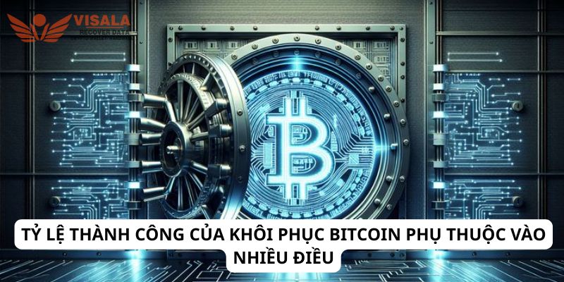Tỷ lệ thành công của khôi phục bitcoin phụ thuộc vào nhiều điều